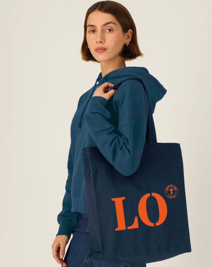 Tote bag LO Lorient Bleu Marine - Orange