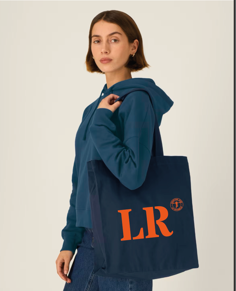 Tote bag LR La Rochelle Bleu Marine - Orange