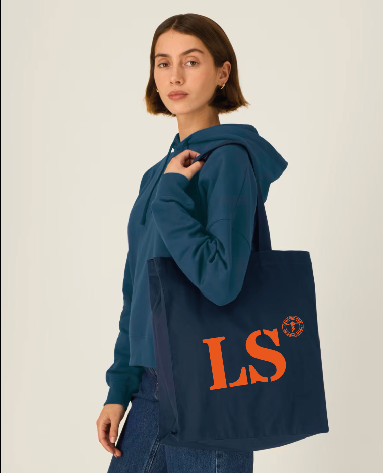 Tote bag LS Les Sables d'Olonne Bleu Marine - Orange