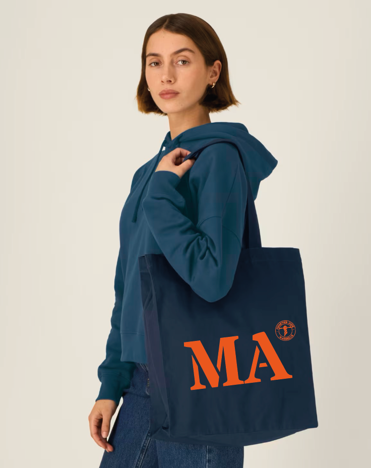 Tote bag MA Marseille Bleu Marine - Orange