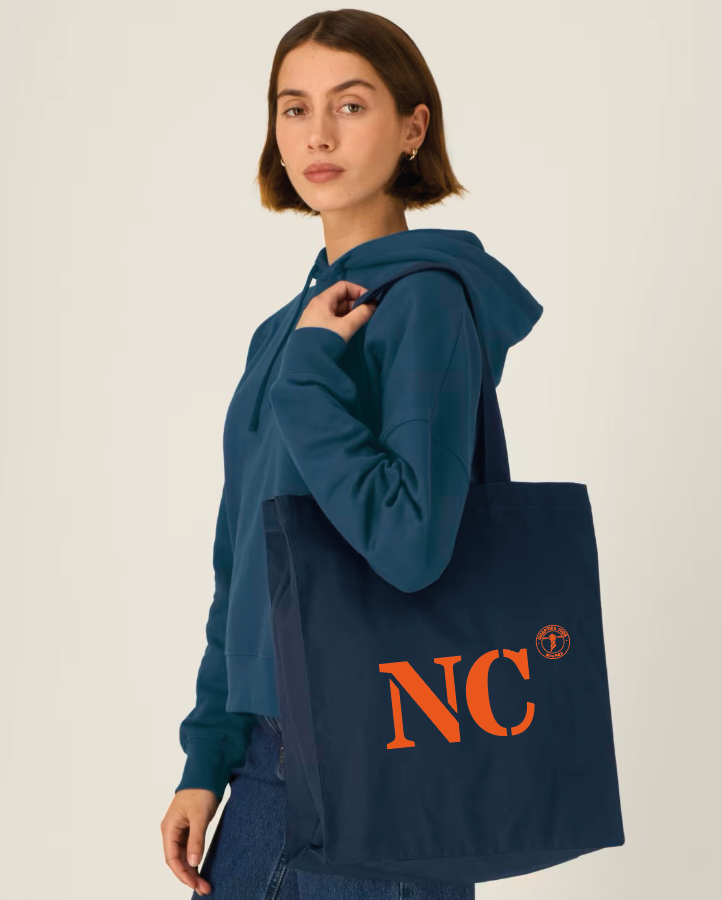 Tote bag NC Nouméa Bleu Marine - Orange