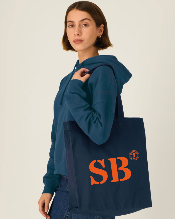 Tote bag SB Saint Brieuc Rouen Bleu Marine - Orange