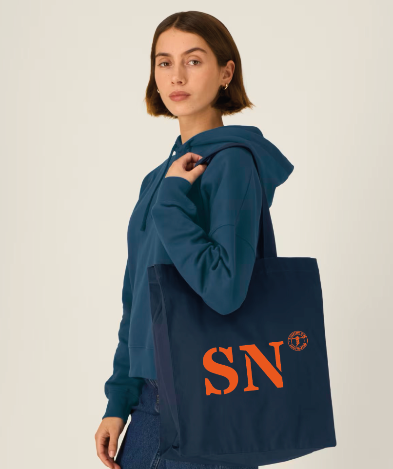 Tote bag SN Saint Nazaire Bleu Marine - Orange